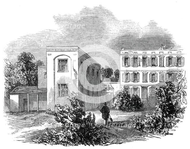 The German Hospital and grounds, 1845. Creator: Unknown.