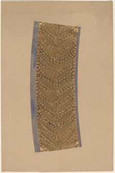 Study for a Border Design, 1890/1897. Creator: Charles Sprague Pearce.