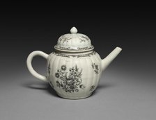 Teapot, c. 1750-1770. Creator: Unknown.