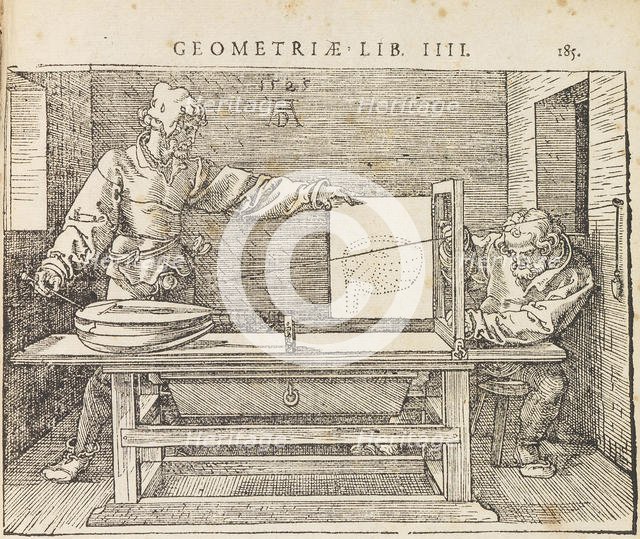 Institutionum geometricarum libri quatuor, 1528. Creator: Dürer, Albrecht (1471-1528).