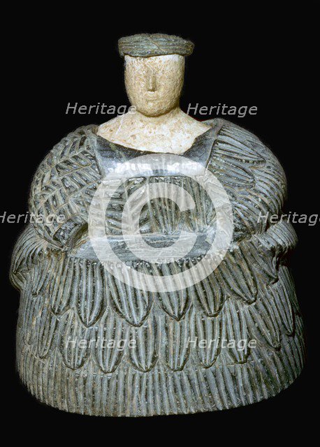 Statuette known as the 'Princess of Bactria'. Artist: Unknown