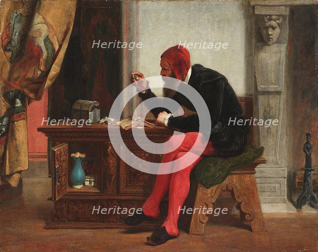 The Antiquary, 1855. Creator: Edwin White.
