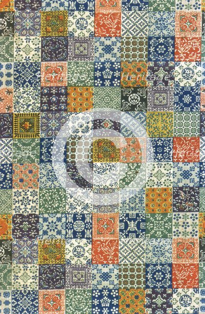 Panel (Furnishing Fabric), Europe, 19th century. Creator: Unknown.