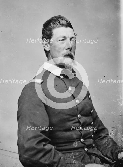 Colonel Alexander Shaler, between 1855 and 1865. Creator: Unknown.