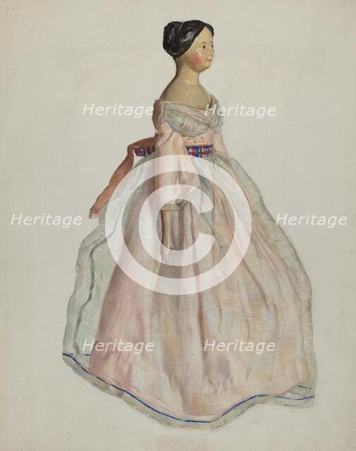 Doll, c. 1936. Creator: Jane Iverson.