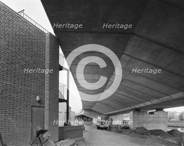 Westway Flyover, A40, Paddington, City of Westminster, London, 09/07/1970. Creator: John Laing plc.