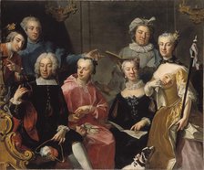 Family Group, c18th century. Creator: Martin van Meytens.