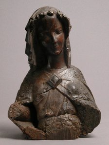 Bust of a Women, French, 14th century. Creator: Unknown.