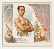 Duncan C. Ross, All Around Athlete, from World's Champions, Second Series (N43) for Allen ..., 1888. Creator: Allen & Ginter.