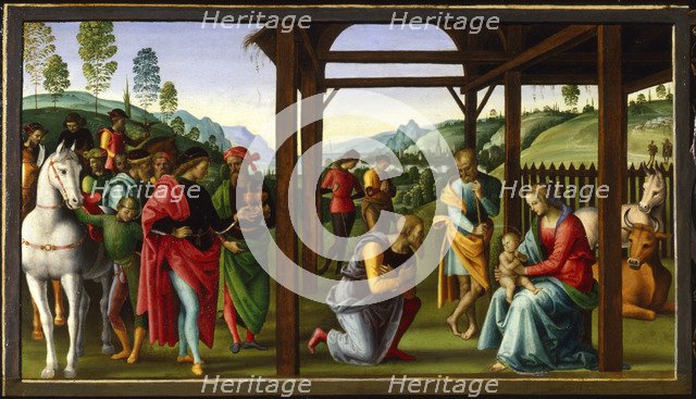 'The Adoration of the Magi', late 15th-early 16th century. Artist: Perugino