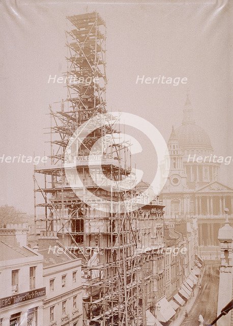 St Martin within Ludgate, London, c1896. Artist: Anon
