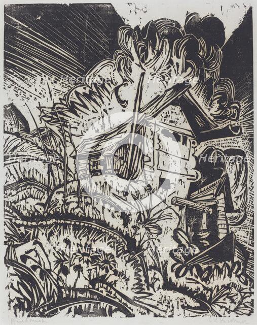 Mountain House, 1917. Creator: Ernst Kirchner.