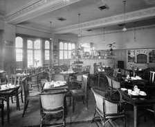 The tea room, Liverpool Street Station, London, 1916. Artist: Bedford Lemere and Company