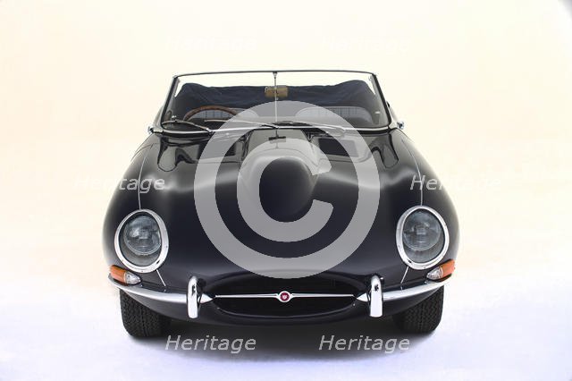 1965 Jaguar E type S1 Drophead Coupe. Creator: Unknown.