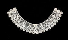 Collar, probably Belgian, ca. 1850. Creator: Unknown.