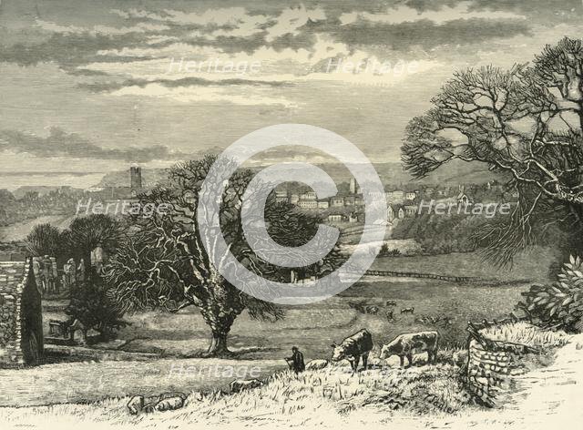 'Richmond, from Easby', 1898. Creator: Unknown.
