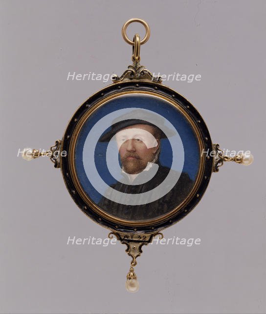 Portrait of a Man, Said to Be Arnold Franz. Creator: Unknown.