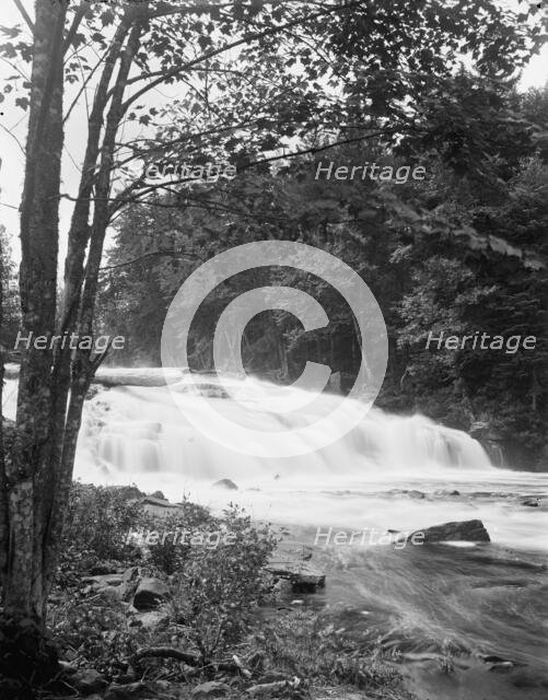 Raquette River, Buttermilk Falls, Adirondacks, N.Y., between 1900 and 1910. Creator: Unknown.