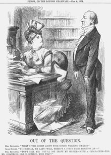 'Out of the Question', 1872. Artist: Joseph Swain