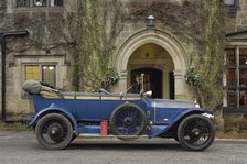 Napier open tourer 1913. Artist: Simon Clay.