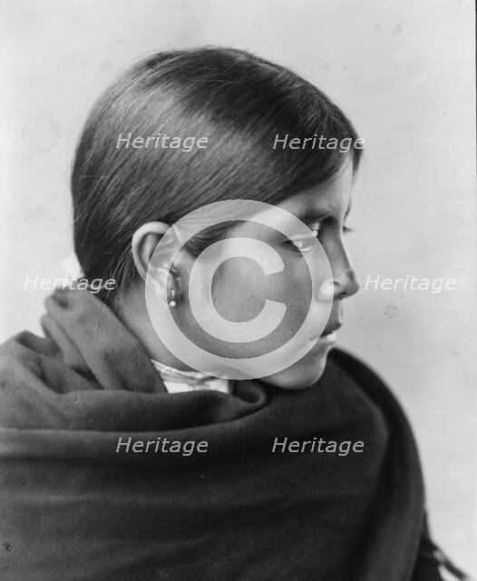 Qahatika girl, c1907. Creator: Edward Sheriff Curtis.
