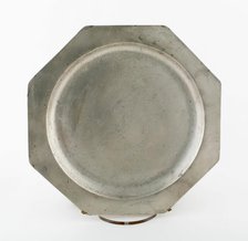 Platter, England, 1730/60. Creator: Thomas Bacon.