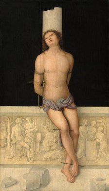 Saint Sebastian, c. 1505. Creator: Amico Aspertini.