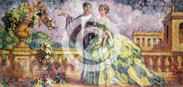 'The Promenade', 1911. Artist: Charles Guerin