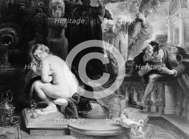 Susanna and the Elders. Creator: Unknown.