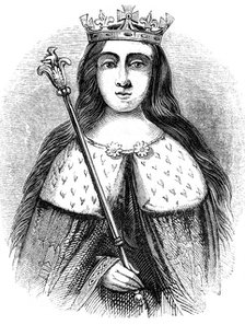 Anne Neville, Queen consort of King Richard III of England 1483-1485.Artist: Anne Neville Artist: Unknown