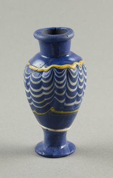 Vase, Egypt, Dynasty 18-19 (about 1550-1186 BCE). Creator: Unknown.
