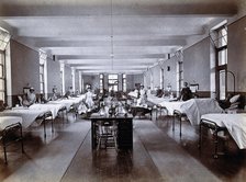 Johannesburg Hospital, South Africa: hospital ward with child patients and nurses, c1905. Creator: Unknown.