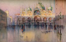 Evening Glow, St. Mark's, Venice. (1914). Artist: Helen Donald-Smith