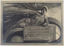 Into the Universe, late 19-early 20th century. Creator: Elihu Vedder.