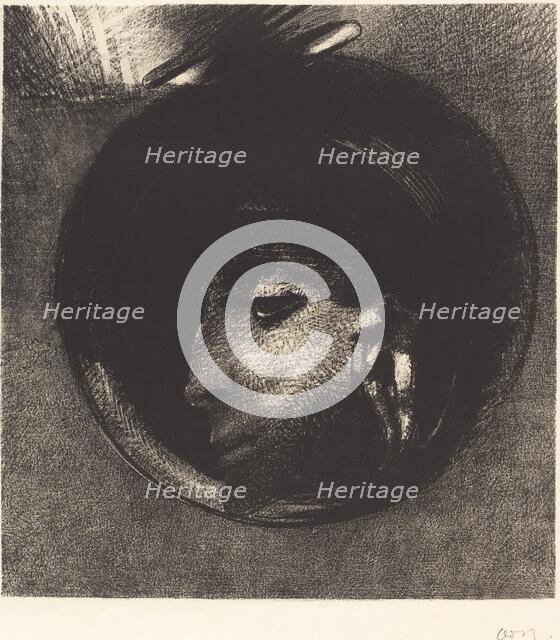 Cellule Auriculaire (Auricular Cell), 1894. Creator: Odilon Redon.