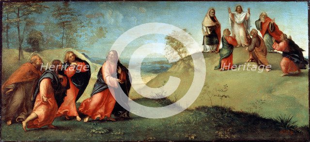 'Christ Leading the Apostles to Mount Tabor', 1512.  Artist: Lorenzo Lotto