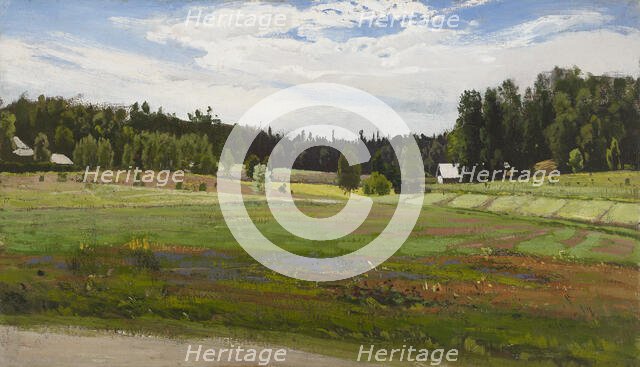 Summer Landscape, 1879. Creator: Fanny Churberg.