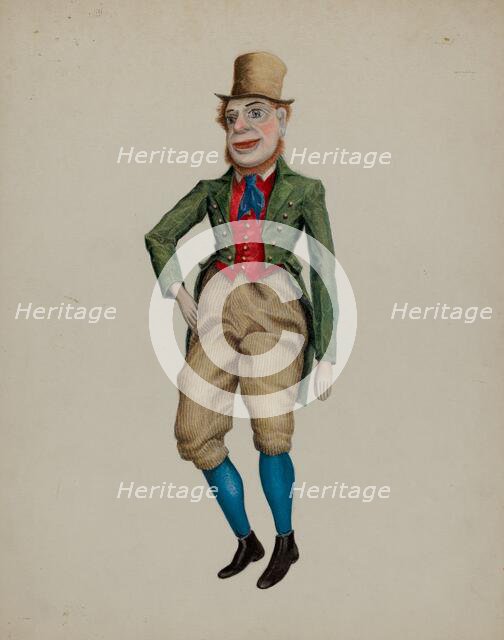 Marionette, 1935/1942. Creator: Pearl Torell.