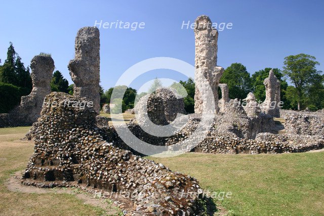 Abbey Ruins, Bury St Edmunds, England.