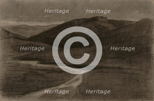 Algerian Landscape, 1873. Creator: Albert Lebourg.