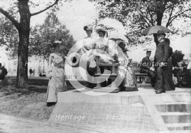 U.S. Naval Academy, Annapolis, (1902?). Creator: Frances Benjamin Johnston.