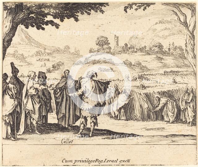 Jesus with the Pharisees, 1635. Creator: Jacques Callot.