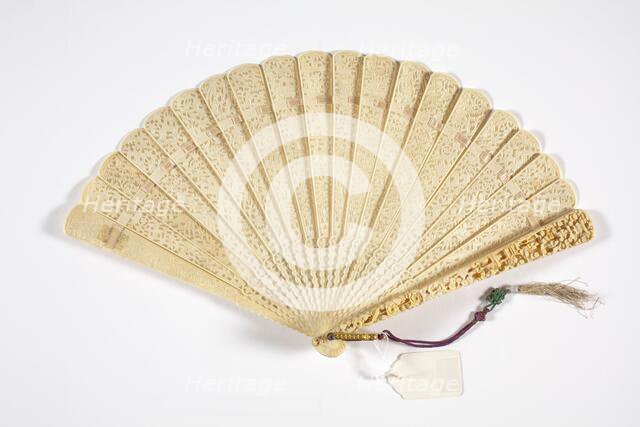 Fan, 1800s. Creator: Unknown.