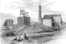 George Stephenson, Father of Railways: Killingworth Pit where Stephenson distinguished himself, 1881 Creator: Unknown.