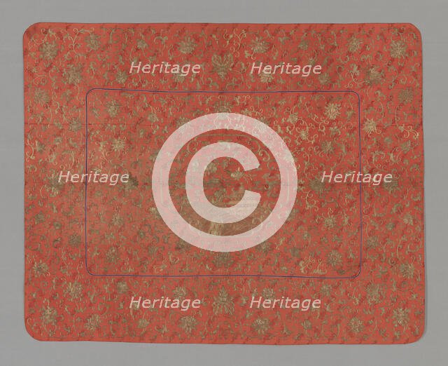 K'ang Cover, China, Qing dyansty (1644-1911), 1800/50. Creator: Unknown.