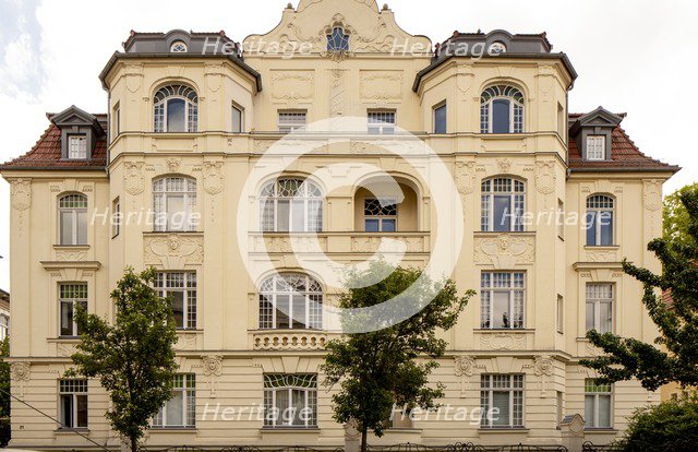 Jugendstil House, Villa Zapfe, Humboldtstrasse 21-21a, Weimar, Germany, (1907), 2018.  Artist: Alan John Ainsworth.