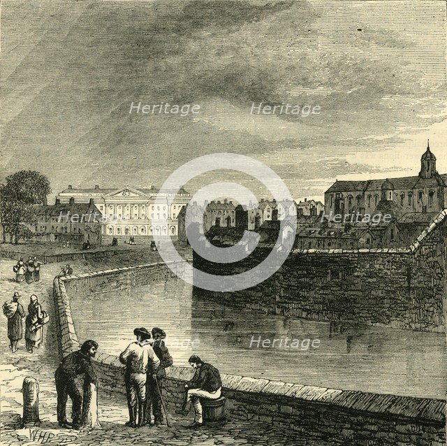 'The Tower Moat', (c1872). Creator: Unknown.