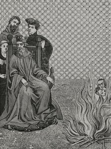 Disciples of the Parisian philosopher and theologian Amalric of Bena tried in 1210...1877.  Creator: Unknown.