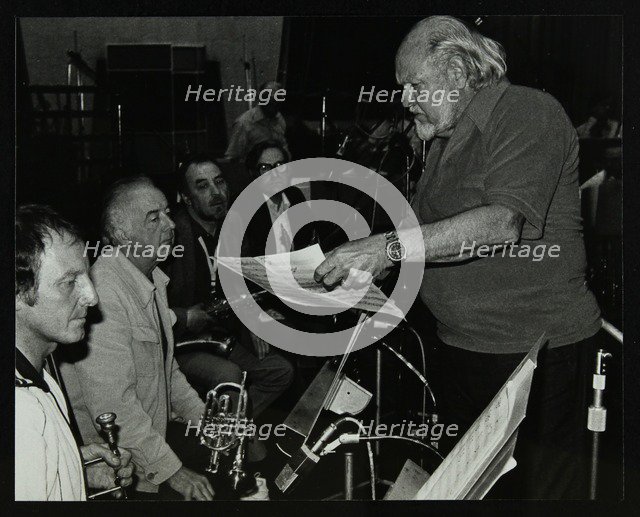 Jazz at the BBC's recording studios, London, 22 April 1982. Artist: Denis Williams