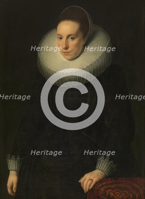 Portrait of a Woman, 1609. Creator: Cornelis de Vos.